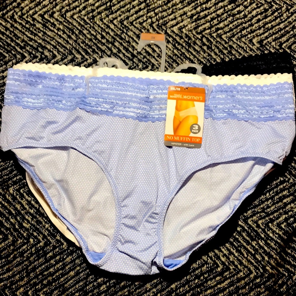 Warner's Women Blissful Benefits No Muffin Top 3pk Size 3X